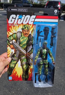 G.I. Joe Sgt. Stalker 6" Hasbro figure, NEW!