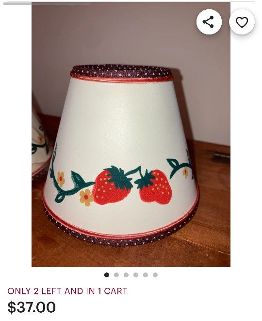 Vintage Paper Lamp Shades