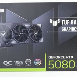 ASUS TUF Gaming GeForce RTX™ 5080 16GB GDDR7 OC Edition (Empty Box)