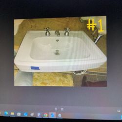 Vintage Pedestal Sinks