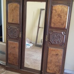 Antique Armoire, 3 Door 