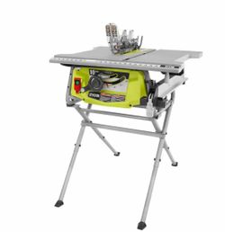 New ryobi table saw