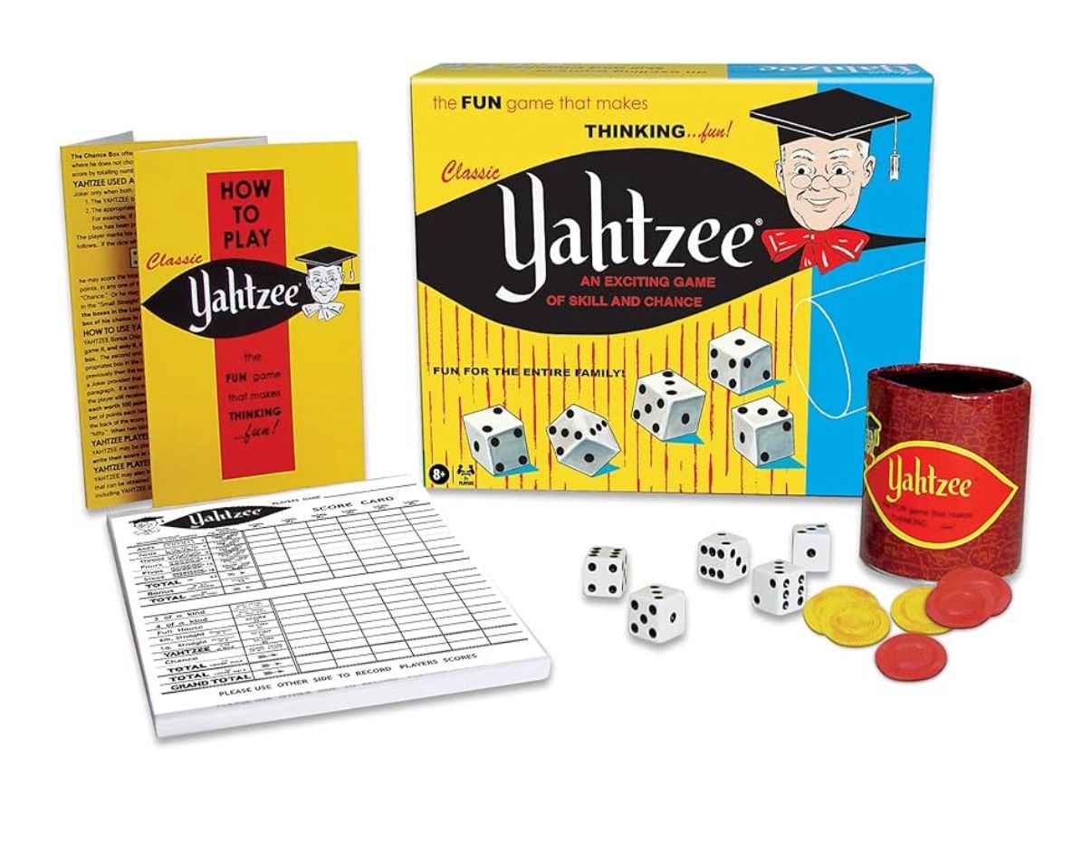 BRAND NEW Classic Yahtzee game