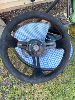 Quick release steering wheel