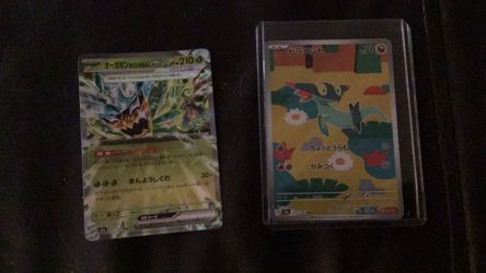 Two Rare Japanese Pokemon Cards
