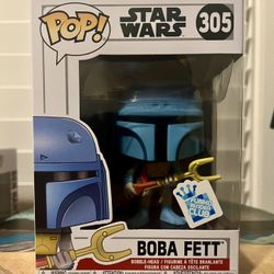 Funko Pop #305 Boba Fett Funko Insiders Exclusive Vaulted Star Wars 