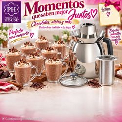 Set de chocolatera 8 tazas