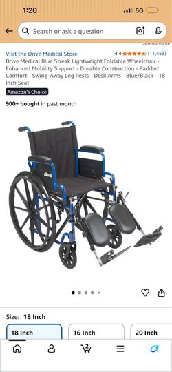 Drive Medical wheelchair