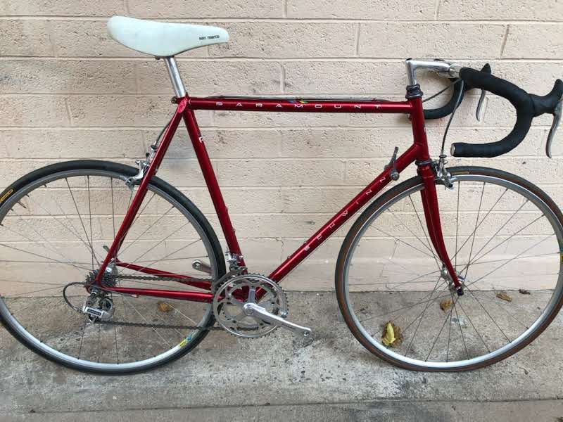 1986 to 1988 Schwinn paramount with Full dura ace groupset