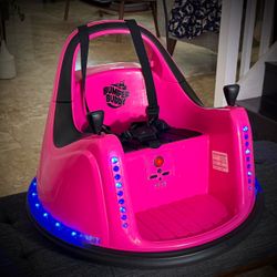 Bumper Buddy 12V Electric Bumper Car Ride-On w/ Charger (Child Drive)⁠