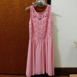 Pink Dress. Like New 
