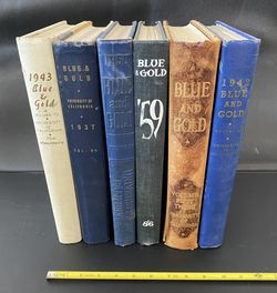 6 pcs ‘CAL🧸Berkeley ’ Yearbooks - Great Find!