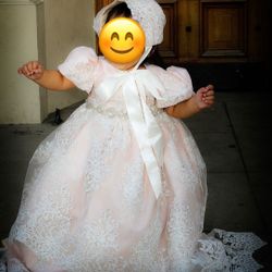 Baptism Dress Ropon De Bautizó 