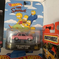 The Simpsons Family Car Hot wheels