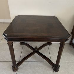 Wood Side Table
