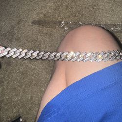 Moissanite Diamond Chain and Bracelet 