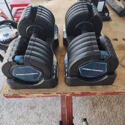 Adjustable Dumbbells 