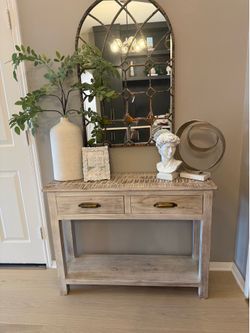 Farmhouse console table