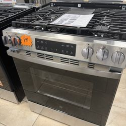 Ge Slide In Gas Range 