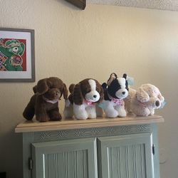 4 Stuffed Animals
