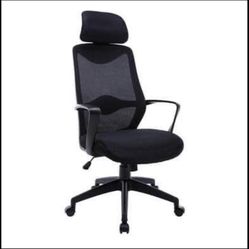 Home Office Chair - Executive  Chair With Arms (Black)