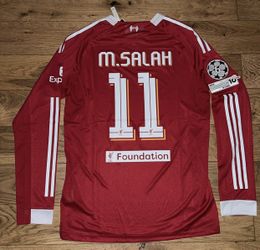 Liverpool FC Salah Long Sleeve Jersey