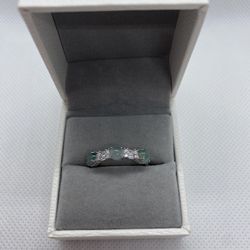 Beautiful Adjustable Grade A Burma Jadeite Ring Sterling Silver - Elegant Design