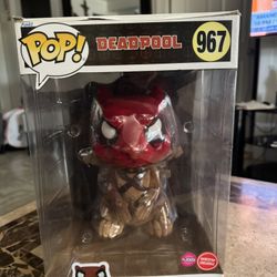 Funko Pop Deadpool Squirrelpool Flocked 13 Inches 
