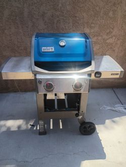 WEBER GS4 SPIRIT II BBQ GRILL BLUE