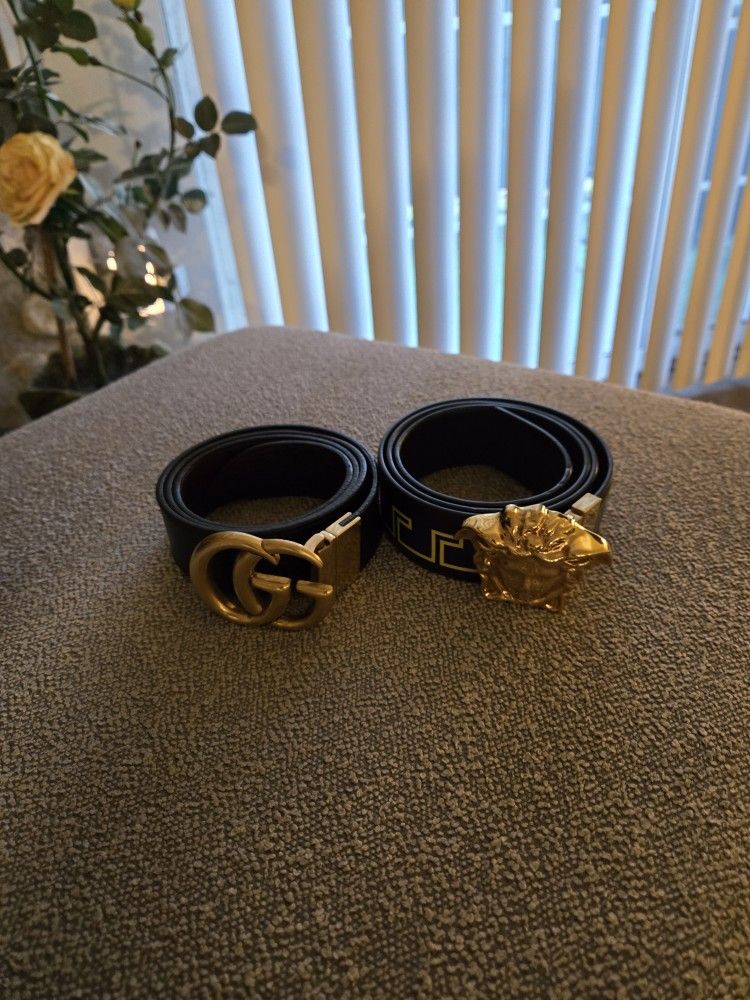 Gucci )versace Belt For both 