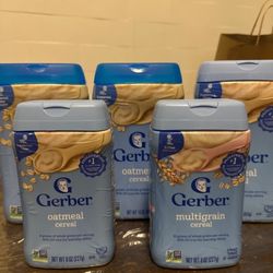 Gerber cereal 