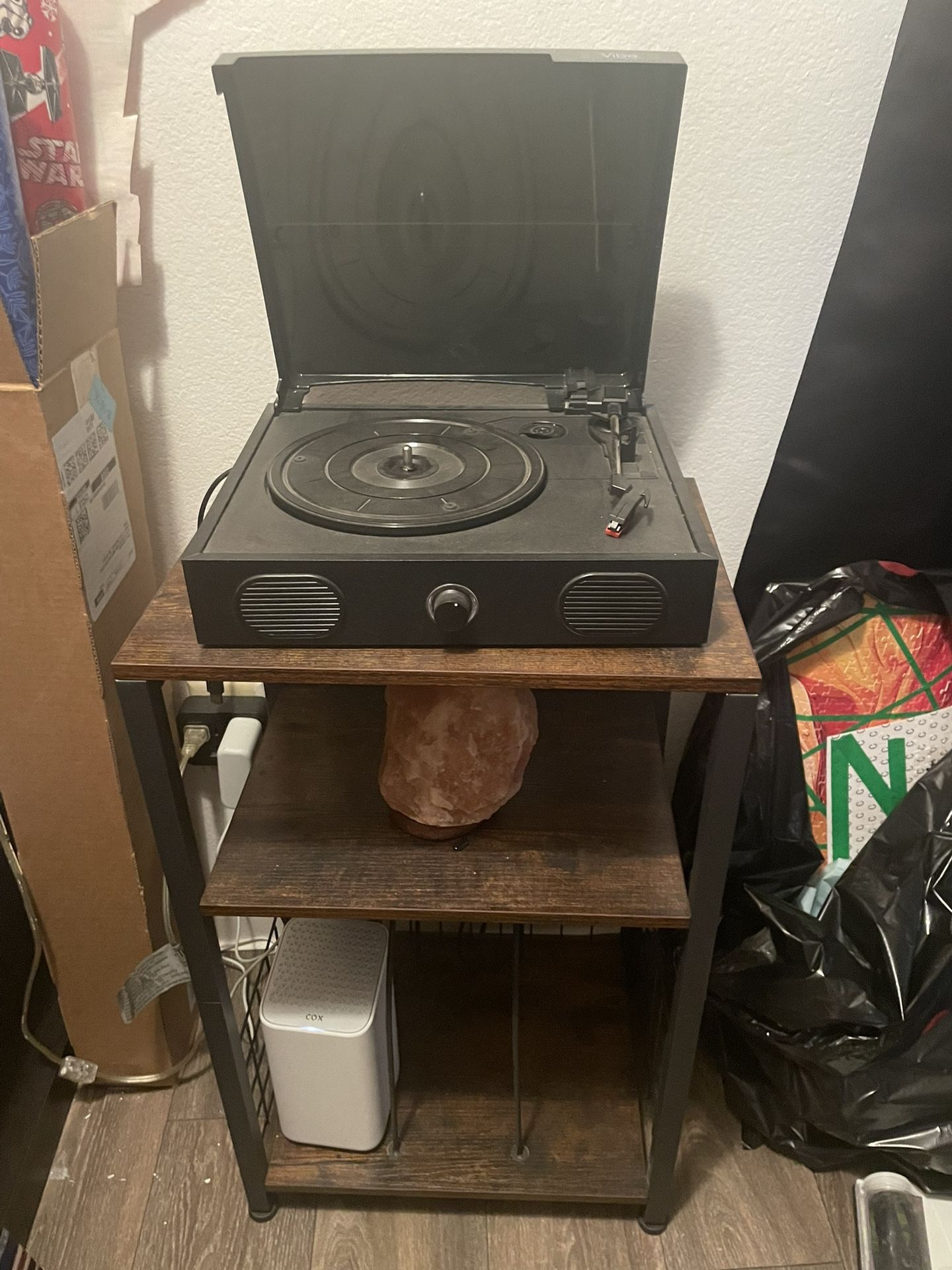 Record Player And Stand