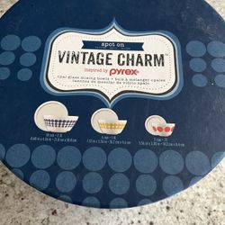 Vintage Charm Dot Bowls