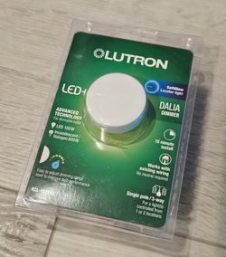 Lutron Dalia LED 150w Single Pole 3-Way SoftGlow Dimmer Switch (RCL-153PNL)