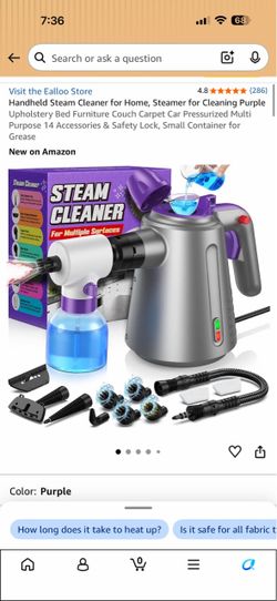 Handheld Steam Cleaner for Home