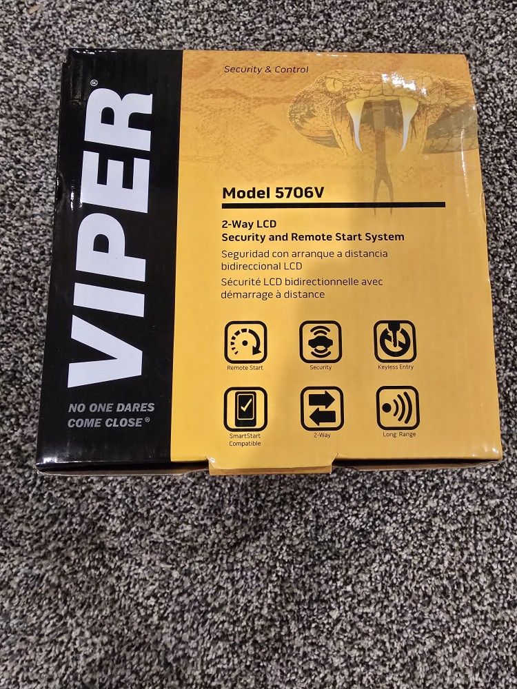 Viper 5706V 2-Way Car Security with Remote Start System.