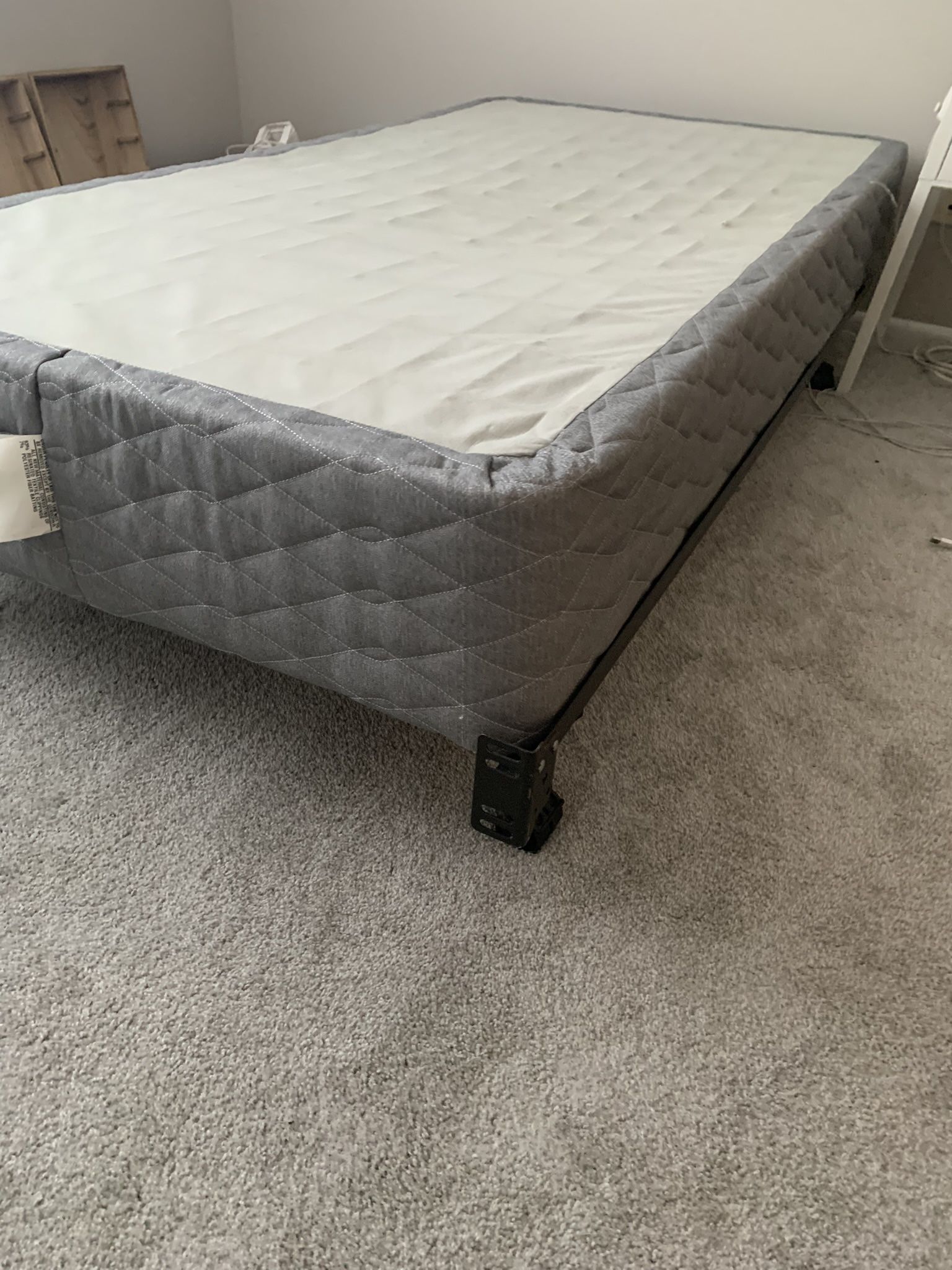 TWIN BED SET - Mattress, Box Spring, & Frame