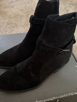 Thursday Boot Company Rogue Jodhpur Boots Men's Size 10 1/2 Black Suede Buckle