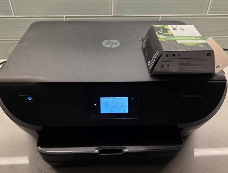 HP Envy 6255 Printer All In One with New Ink (Great Condition)

Print, Scan or Copy