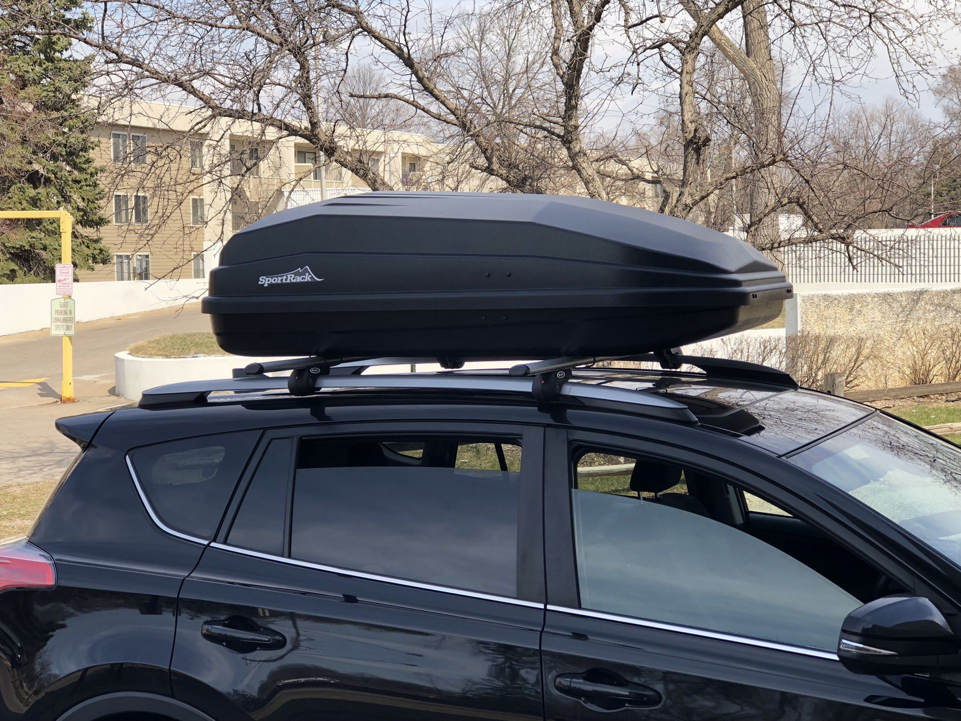 Sport Rack Vista XL Cargo Box Includes Load Bars