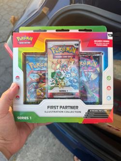 Pokemon First Partner Illustration Collection Series 1