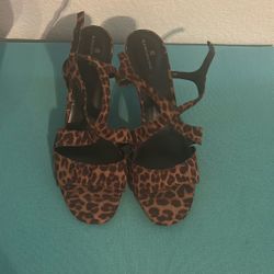 Kitten Heel Leopard 
