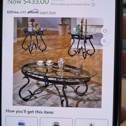 Steve Silver Lola Coffee Table Set 