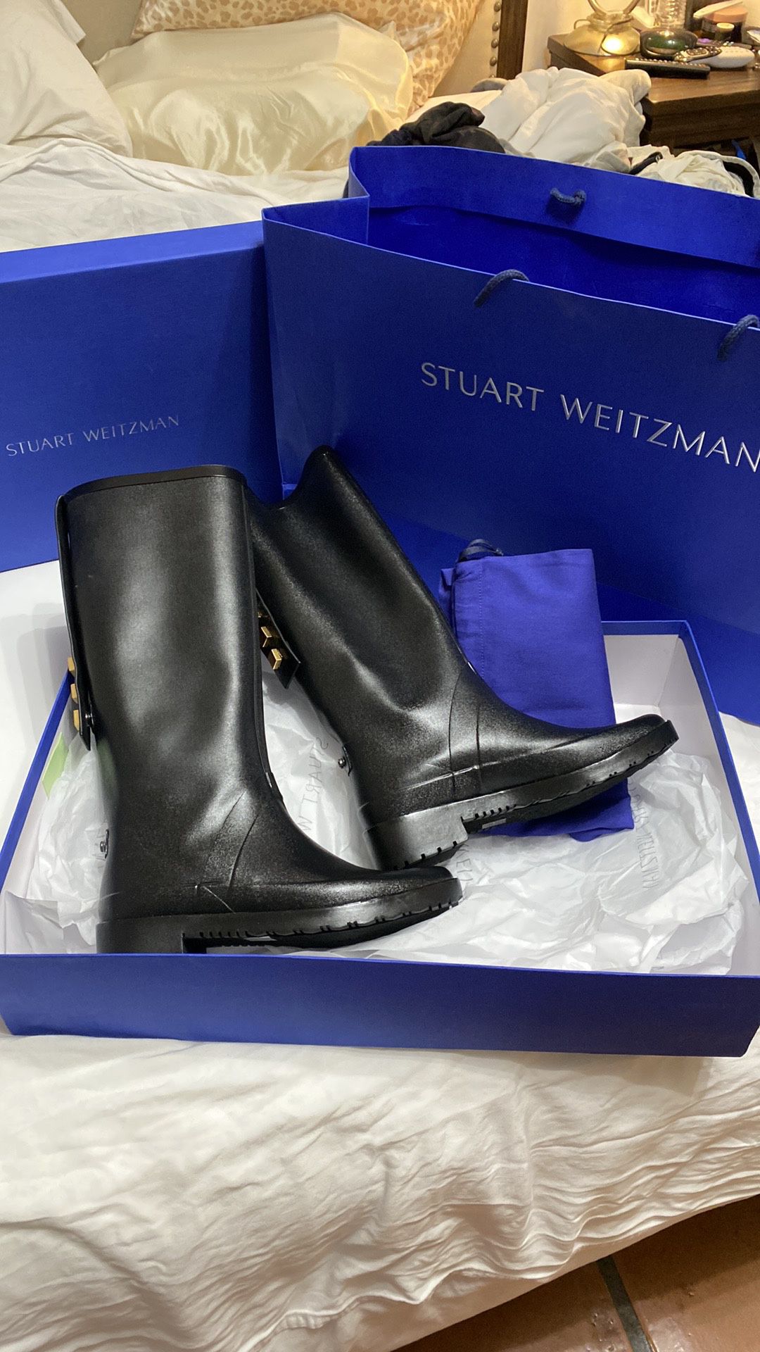 Stuart Weitzman Black Boots 