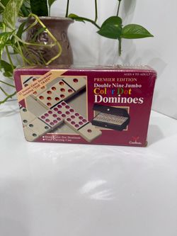 Vintage Dominoes Double 9