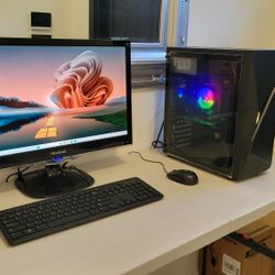 Computer Desktop Lenovo ,  INTEL QUADCORE i5 ,16GB Ram, 240GB SSD, 500GB HDD.W11 HOME