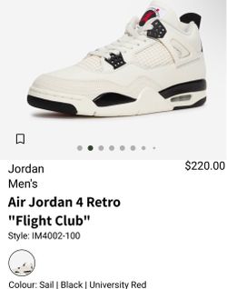 Air Jordan 4 Retro Sneaker