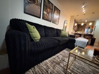 Black Couch ( Not Boneless)