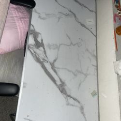 Marble Colored Table