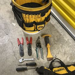 Dewalt Tool Bag & Tool Lot